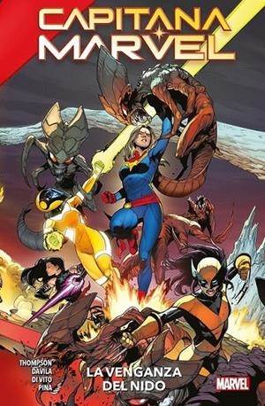 CAPITANA MARVEL 05 LA VENGANZA DEL NIDO | 9788411504850 | KELLY THOMPSON - SERGIO DÁVILA - ANDREA DI VITO - JAVIER PINA | Tienda de Cómics, Manga, Magic y Pokémon en Torrejón de Ardoz