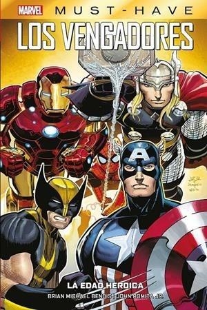 MARVEL MUST-HAVE. LOS VENGADORES 01 LA EDAD HEROICA | 9788411507844 | BRIAN MICHAEL BENDIS - JOHN ROMITA JR. | Tienda de Cómics, Manga, Magic y Pokémon en Torrejón de Ardoz