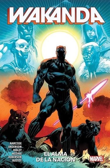 WAKANDA, EL ALMA DE LA NACION | 9788411506908 | EVAN NARCISSE - JOHN RIDLEY - BRANDON THOMAS - JULIAN SHAW - ADAM SERWER - HO CHE ANDERSON - SEAN HI | Tienda de Cómics, Manga, Magic y Pokémon en Torrejón de Ardoz