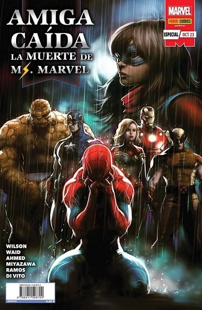 AMIGA CAÍDA, LA MUERTE DE MS. MARVEL | 9788411508704 | CORY SMITH - BENJAMIN PERCY - BRENT PEEPLES | Tienda de Cómics, Manga, Magic y Pokémon en Torrejón de Ardoz