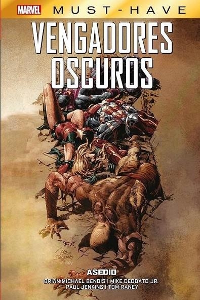 MARVEL MUST-HAVE VENGADORES OSCUROS 03 ASEDIO | 9788411507035 | MIKE DEODATO JR. - BRIAN MICHAEL BENDIS - PAUL JENKINS - TOM RANEY | Tienda de Cómics, Manga, Magic y Pokémon en Torrejón de Ardoz