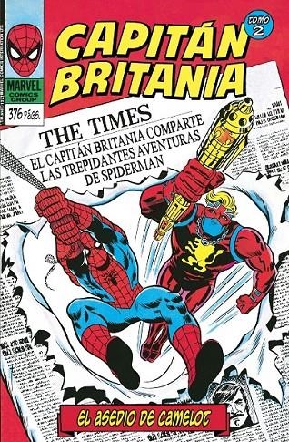 CAPITAN BRITANIA. EL ASEDIO DE CAMELOT (MARVEL LIMITED EDITION) 02 | 9788418814396 | CHRIS CLAREMONT - LARRY LIEBER - JIM LAWRENCE - RON WILSON - PABLO MARCOS - JOHN BYRNE | Tienda de Cómics, Manga, Magic y Pokémon en Torrejón de Ardoz