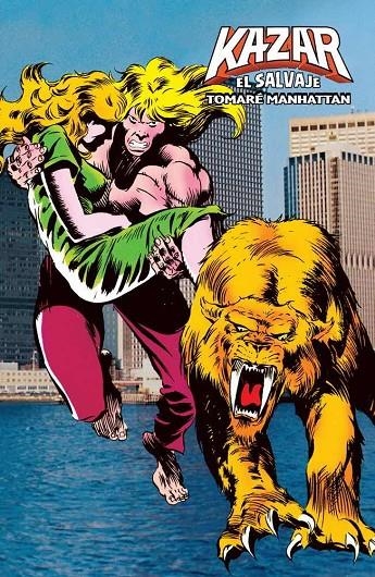 KA-ZAR EL SALVAJE 02.TOMARE MANHATAN (MARVEL LIMITED EDITION) | 9788418814068 | BRUCE JONES - BRENT ANDERSON | Tienda de Cómics, Manga, Magic y Pokémon en Torrejón de Ardoz