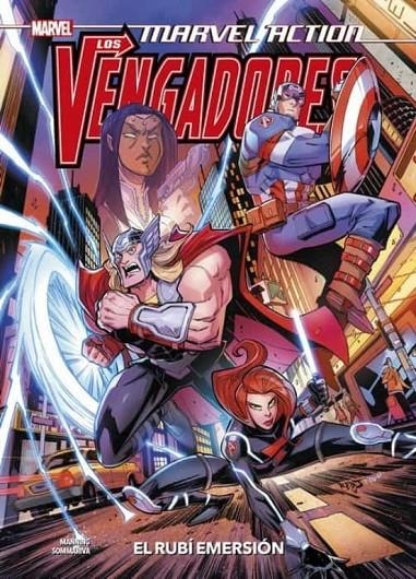 MARVEL ACTION. LOS VENGADORES 02. EL RUBI EMERSION | 9788413345161 | MATHEW K.MANNING - JON SOMMARIVA | Tienda de Cómics, Manga, Magic y Pokémon en Torrejón de Ardoz
