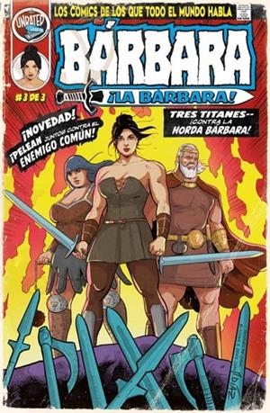 BARBARA LA BARBARA 3 TRES TITANES CONTRA LA HORDA | 9788412262247 | JOSE OLIVEROS SEGURA | Tienda de Cómics, Manga, Magic y Pokémon en Torrejón de Ardoz