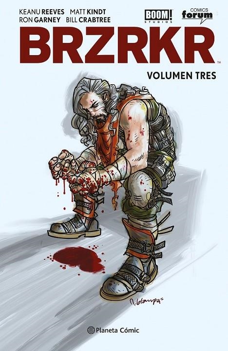 BRZRKR TOMO Nº 03/03 | 9788411404495 | KEANU REEVES - MATT KINDT - RON GARNEY | Tienda de Cómics, Manga, Magic y Pokémon en Torrejón de Ardoz