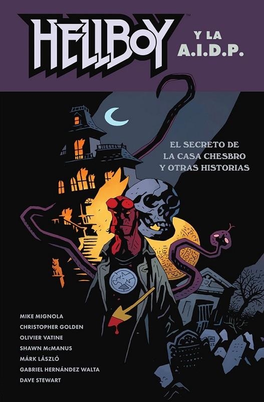 HELLBOY 29: HELLBOY Y LA AIDP. EL SECRETO DE LA C | 9788467962765 | MIKE MIGNOLA - CHRISTOPHER GOLDEN - OLIVIER VATINE - SHAWN MCMANUS - MÁRK LÁSZLO - GABRIEL HERNÁNDEZ | Tienda de Cómics, Manga, Magic y Pokémon en Torrejón de Ardoz
