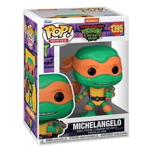 Tortugas Ninja Funko POP! Movies Vinyl Figura Michelangelo 1395 | 8896987233676 | Tienda de Cómics, Manga, Magic y Pokémon en Torrejón de Ardoz