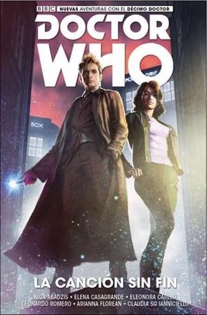 DOCTOR WHO. LA CANCION SIN FIN (Nuevas aventuras del décimo Doctor) | 9788418419416 | ROB WILLIAMS - NICK ABADZIS - ELENA CASAGRANDE - ELEONORA CARLINI | Tienda de Cómics, Manga, Magic y Pokémon en Torrejón de Ardoz