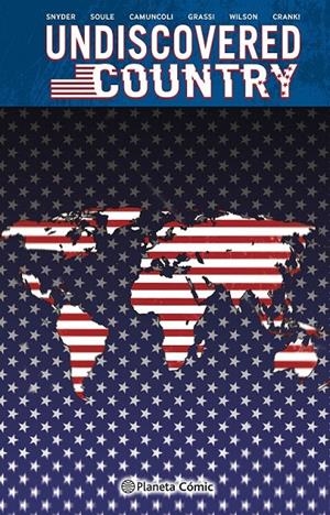 UNDISCOVERED COUNTRY Nº04 | 9788411404365 | SCOTT SNYDER - CHARLES SOULE - GIUSEPPE CAMUNCOLI - DANIELE ORLANDINI - LEONARDO GRASSI | Tienda de Cómics, Manga, Magic y Pokémon en Torrejón de Ardoz