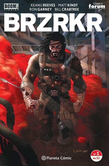 BRZRKR Nº 01/12 | 9788411120074 | KEANU REEVES - MATT KINDT - RON GARNEY | Tienda de Cómics, Manga, Magic y Pokémon en Torrejón de Ardoz