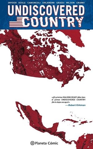 UNDISCOVERED COUNTRY Nº01 | 9788413416014 | SCOTT SNYDER - CHARLES SOULE - GIUSEPPE CAMUNCOLI - DANIELE ORLANDINI - LEONARDO GRASSI | Tienda de Cómics, Manga, Magic y Pokémon en Torrejón de Ardoz