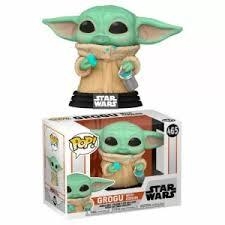 Funko Pop: Star Wars The Mandalorian POP! TV Vinyl Figura Grogu w/ Cookie 465 | 8896985453106 | Tienda de Cómics, Manga, Magic y Pokémon en Torrejón de Ardoz