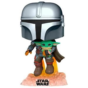 Funko Pop: Star Wars The Mandalorian POP! TV Vinyl Figura Mando Flying w/ Jet Pack | 8896985095962 | Tienda de Cómics, Manga, Magic y Pokémon en Torrejón de Ardoz