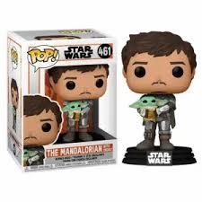 Star Wars The Mandalorian Funko POP The Mandalorian & Grogu 461 | 8896985452598 | Tienda de Cómics, Manga, Magic y Pokémon en Torrejón de Ardoz