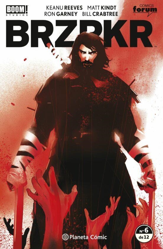 BRZRKR Nº 06/12 | 9788411120128 | KEANU REEVES - MATT KINDT - RON GARNEY | Tienda de Cómics, Manga, Magic y Pokémon en Torrejón de Ardoz