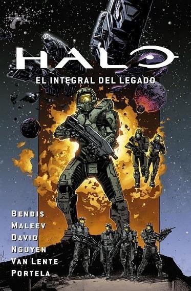 HALO: EL INTEGRAL DEL LEGADO | 9788467952285 | PETER DAVID - BRIAN MICHAEL BENDIS - FRED VAN LENTE - ALEX MALEEV | Tienda de Cómics, Manga, Magic y Pokémon en Torrejón de Ardoz