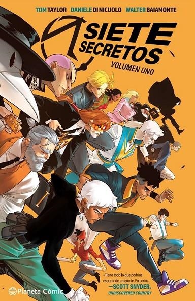 SIETE SECRETOS Nº 01/03 | 9788411120333 | TOM TAYLOR - DANIELE DI NICUOLO | Tienda de Cómics, Manga, Magic y Pokémon en Torrejón de Ardoz
