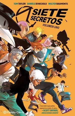 SIETE SECRETOS Nº 01/03 | 9788411120333 | TOM TAYLOR - DANIELE DI NICUOLO | Tienda de Cómics, Manga, Magic y Pokémon en Torrejón de Ardoz
