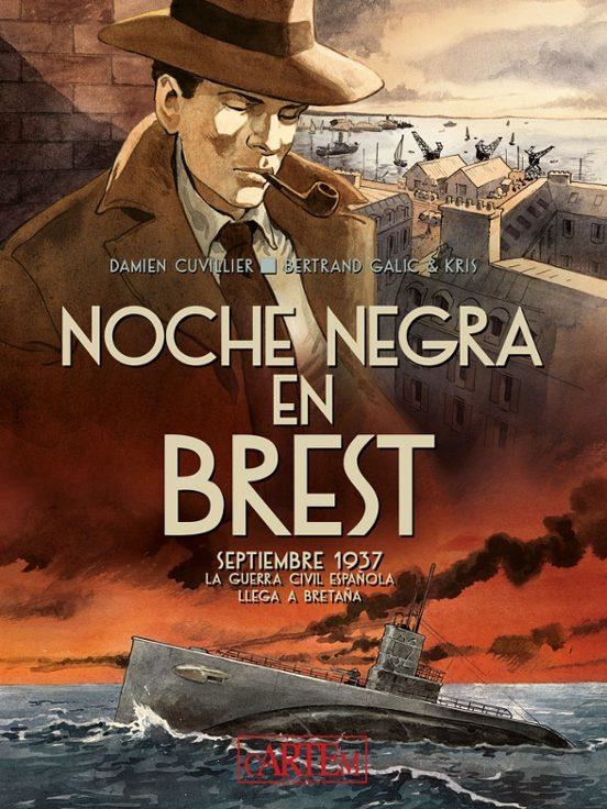 NOCHE NEGRA EN BREST | 9788412493320 | DAMIEN CUVILLIER | Tienda de Cómics, Manga, Magic y Pokémon en Torrejón de Ardoz