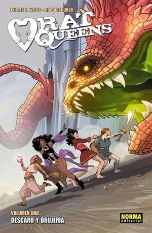 RAT QUEENS 1. DESCARO Y BRUJERÍA | 9788467926170 | KURTIS J. WIEBE - ROC UPCHURCH | Tienda de Cómics, Manga, Magic y Pokémon en Torrejón de Ardoz