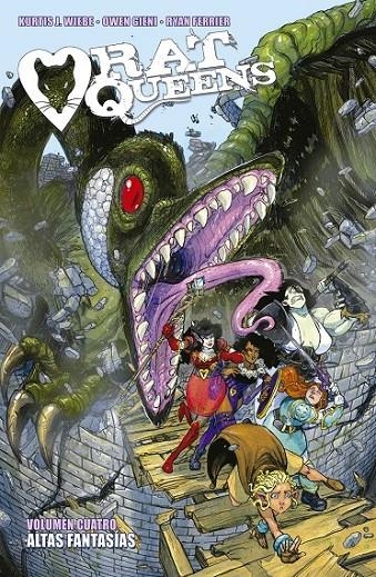 RAT QUEENS 4. ALTAS FANTASIAS | 9788467934151 | KURTIS J. WIEBE - OWEN GUIENI - RYAN FERRIER | Tienda de Cómics, Manga, Magic y Pokémon en Torrejón de Ardoz