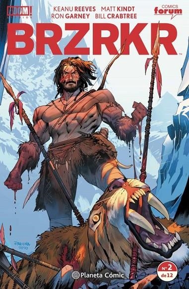 BRZRKR Nº 02/12 | 9788411120081 | KEANU REEVES - MATT KINDT - RON GARNEY | Tienda de Cómics, Manga, Magic y Pokémon en Torrejón de Ardoz