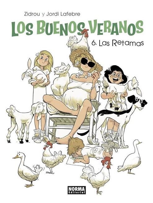 LOS BUENOS VERANOS 6. LAS RETAMAS | 9788467952148 | ZIDROU - JORDI LAFEBRE | Tienda de Cómics, Manga, Magic y Pokémon en Torrejón de Ardoz