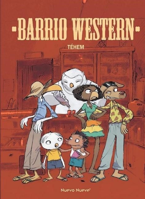 BARRIO WESTERN | 9788417989934 | TÉHEM | Tienda de Cómics, Manga, Magic y Pokémon en Torrejón de Ardoz