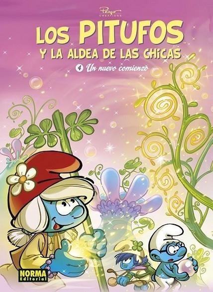 LOS PITUFOS Y LA ALDEA DE LAS CHICAS 4. UN NUEVO COMIENZO | 9788467951165 | ESTUDIO PEYO | Tienda de Cómics, Manga, Magic y Pokémon en Torrejón de Ardoz