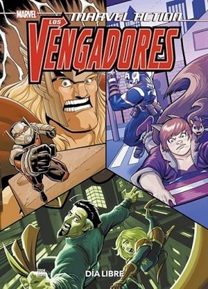 MARVEL ACTION. LOS VENGADORES 05. DIA LIBRE | 9788411012416 | BUTCH K. MAPA - KATIE COOK | Tienda de Cómics, Manga, Magic y Pokémon en Torrejón de Ardoz