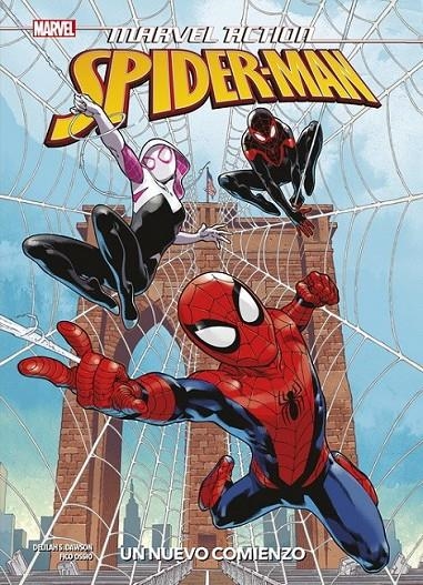 MARVEL ACTION SPIDERMAN 01. UN NUEVO COMIENZO NUEVA EDICIÓN | 9788411015196 | DELILAH S. DAWSON - FICO OSSIO | Tienda de Cómics, Manga, Magic y Pokémon en Torrejón de Ardoz