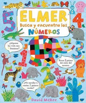 BUSCA Y ENCUENTRA LOS NUMEROS DE ELMER | 9788448863418 | DAVID MCKEE | Tienda de Cómics, Manga, Magic y Pokémon en Torrejón de Ardoz