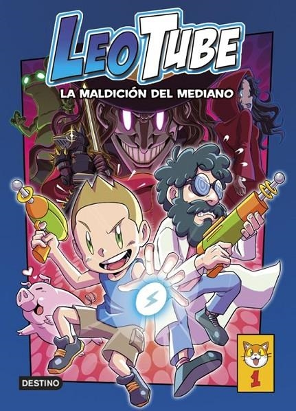LEOTUBE 1 LEOTUBE Y LA MALDICION DEL MEDIANO | 9788408254140 | LEOTUBE | Tienda de Cómics, Manga, Magic y Pokémon en Torrejón de Ardoz