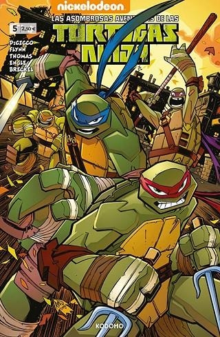 LAS ASOMBROSAS AVENTURAS DE LAS TORTUGAS NINJA 5 | 9788419678935 | IAN FLYNN | Tienda de Cómics, Manga, Magic y Pokémon en Torrejón de Ardoz