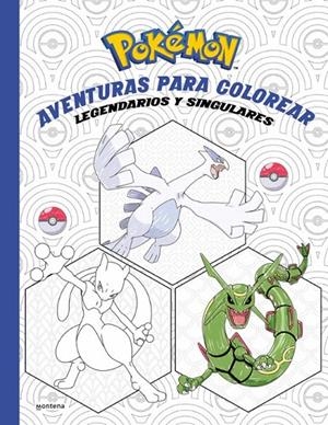 POKEMON AVENTURAS PARA COLOREAR: LEGENDARIOS Y SINGULARES (COLECCIÓN POKEMON) | 9788419241962 | Tienda de Cómics, Manga, Magic y Pokémon en Torrejón de Ardoz