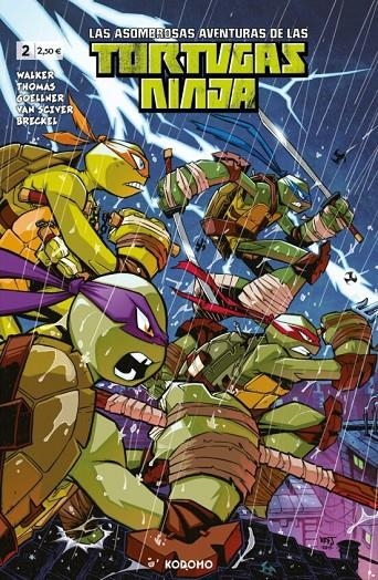 LAS ASOMBROSAS AVENTURAS DE LAS TORTUGAS NINJA 2 | 9788419586681 | LANDRY Q. WALKER | Tienda de Cómics, Manga, Magic y Pokémon en Torrejón de Ardoz