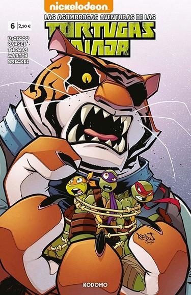 LAS ASOMBROSAS AVENTURAS DE LAS TORTUGAS NINJA 6 | 9788419760654 | PETER DICICCO | Tienda de Cómics, Manga, Magic y Pokémon en Torrejón de Ardoz