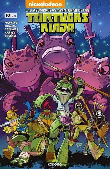 LAS ASOMBROSAS AVENTURAS DE LAS TORTUGAS NINJA 10 | 9788419920317 | Matthew K. Manning | Tienda de Cómics, Manga, Magic y Pokémon en Torrejón de Ardoz