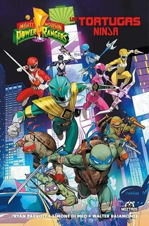 MMPR VS LAS TORTUGAS NINJA | 9788418955396 | RYAN PARROT - SIMONE DI MEO - WALTER BAIAMONTE | Tienda de Cómics, Manga, Magic y Pokémon en Torrejón de Ardoz