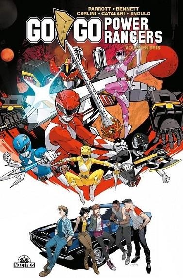 GO GO POWER RANGERS 06 | 9788418955884 | RYAN PARROTT - MARGUERITE BENNETT - ELEONORA CARLINI - ILARIA CATALANI - RAUL ANGULO | Tienda de Cómics, Manga, Magic y Pokémon en Torrejón de Ardoz