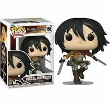 Attack on Titan Figura Funko POP Mikasa Ackerman with Swords 1166 | 8896985798108 | Tienda de Cómics, Manga, Magic y Pokémon en Torrejón de Ardoz