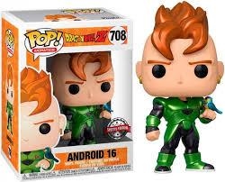 FUNKO POP DRAGON BALL Z ANDROIDE 16 METALICO EXCLUSIVO 708 | 0889698399463 | Tienda de Cómics, Manga, Magic y Pokémon en Torrejón de Ardoz