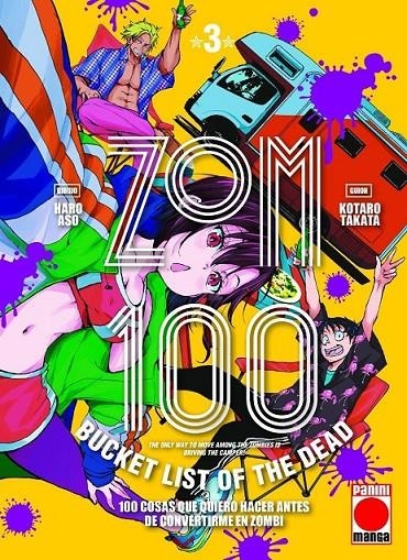 ZOM 100 # 03 100 COSAS QUE QUIERO HACER ANTES DE CONVERTIRME EN ZOMBI | 9788411012225 | HARO ASO - KOTARO TAKATA | Tienda de Cómics, Manga, Magic y Pokémon en Torrejón de Ardoz