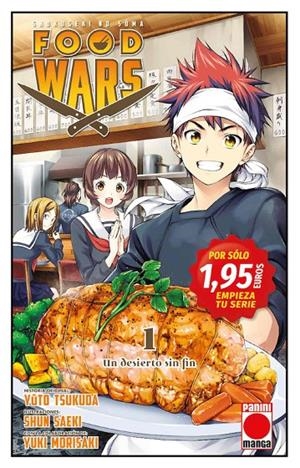 FOOD WARS 01 (EDICION ESPECIAL) | 9788411014953 | YUTO TSUKUDA | Tienda de Cómics, Manga, Magic y Pokémon en Torrejón de Ardoz