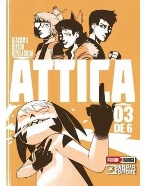 ATTICA 03 DE 06 | 9788411016681 | Giacomo Bevilacqua | Tienda de Cómics, Manga, Magic y Pokémon en Torrejón de Ardoz