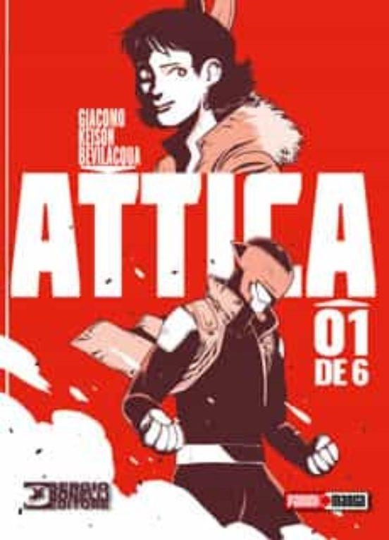 ATTICA 01 DE 06 | 9788411014632 | Giacomo Bevilacqua | Tienda de Cómics, Manga, Magic y Pokémon en Torrejón de Ardoz