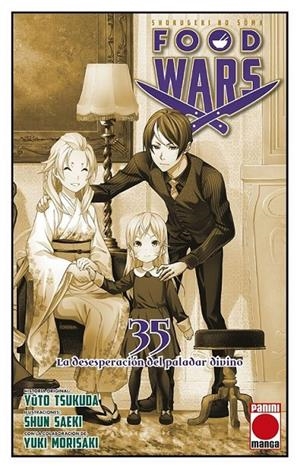 FOOD WARS 35 LA DESESPERACIÓN DEL PALADAR DIVINO | 9788411014106 | YUTO TSUKUDA - SHUN SAEKI - YUKI MORISAKI | Tienda de Cómics, Manga, Magic y Pokémon en Torrejón de Ardoz