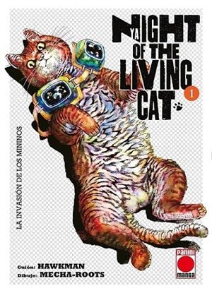 NYAIGHT OF THE LIVING CAT 1 | 9788411019927 | HAWKAMAN - MECHA-ROOTS | Tienda de Cómics, Manga, Magic y Pokémon en Torrejón de Ardoz