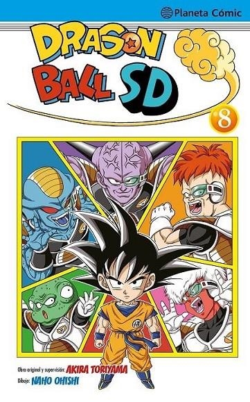 DRAGON BALL SD Nº08 | 9788411401579 | AKIRA TORIYAMA - NAHO OHISHI | Tienda de Cómics, Manga, Magic y Pokémon en Torrejón de Ardoz
